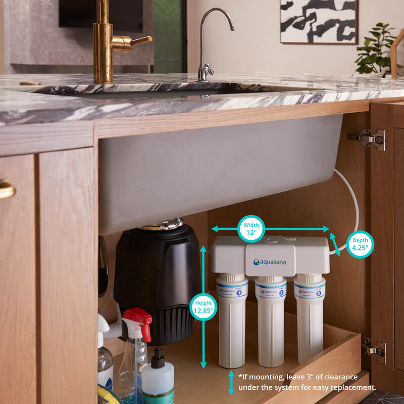 Claryum&reg; 3-Stage Max Flow - Brushed Nickel image number 3
