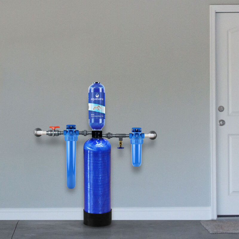 Rhino&reg; Max Flow with Tall Salt-Free Water Conditioner, Max Flow UV Filter, Pro-Grade Bypass Kit and Low Maintenance Pre-Filter image number 4