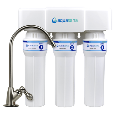 Claryum&reg; 3-Stage Max Flow - Brushed Nickel